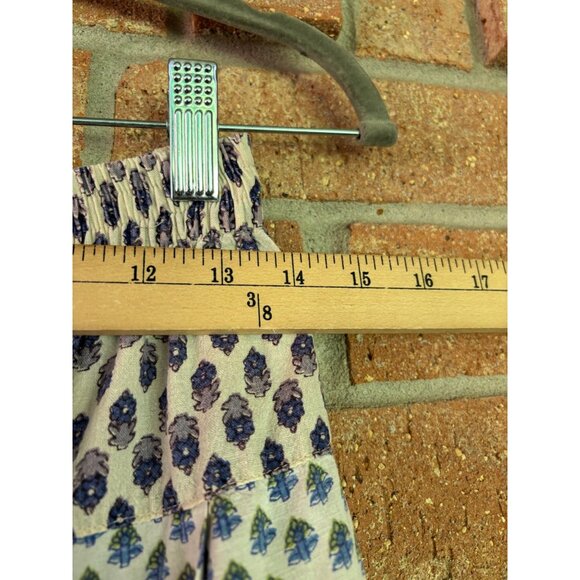 Sacred Threads Patchwork Boho Tiered Skirt Cotton Multicolor - Picture 9 of 14